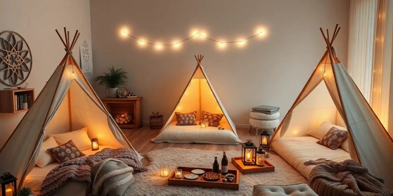 Een tipi slaapfeestje organiseren: waar moet je aan denken?